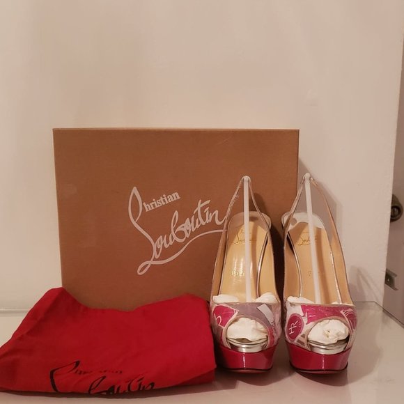 BRAND NEW CHRISTIAN LOUBOUTIN Lady Holt Trash - Picture 4 of 9